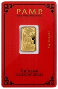 PAMP Year of the Ox / Bull 5g Gold Bar