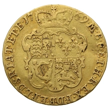 1769 Gold Guinea Coin