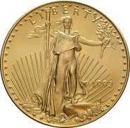 1993 American Eagle Gold Coin 1oz