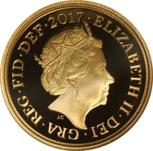 2017 Proof Gold Sovereign Coin 200th Anniversary NGC PF69
