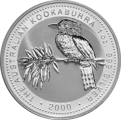 2000 Australian Kookaburra Silver Coin 1oz