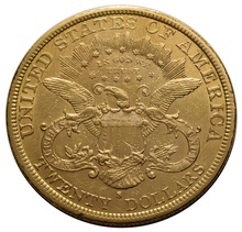 1877 $20 Gold Coin Double Eagle Liberty Head San Francisco