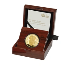 2021 Proof 1oz Griffin of Edward III Gold Coin Queen's Beasts Boxed