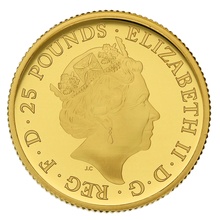 2019 Proof 1/4oz Gold Britannia Coin Boxed