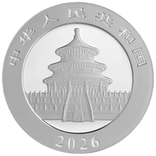 2026 30g Chinese Panda Silver Coin