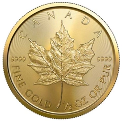 2023 1/2oz Canadian Maple Leaf Gold Coin