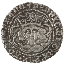 Silver Groat Fourpence Coin Henry VI Very Fine