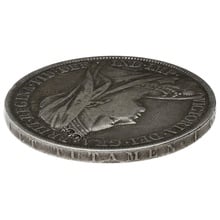 1900 Silver Crown Coin Queen Victoria 