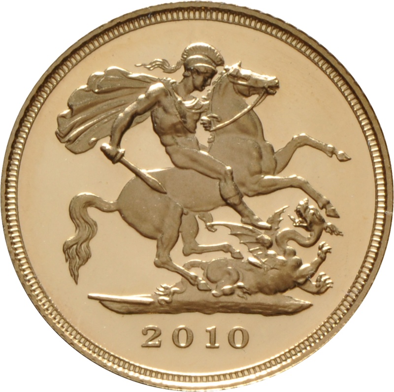 2010 Proof Gold Half Sovereign NGC PF69