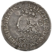 1562 Silver Sixpence Coin Elizabeth I Star