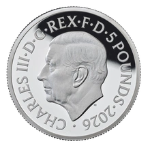 2026 Britannia 2oz Silver Proof Coin Boxed