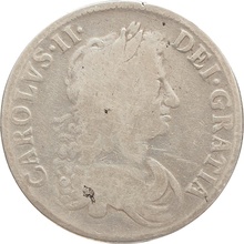 1671 Silver Crown Coin Charles II