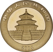 2004 1/10 oz Gold Chinese Panda Coin