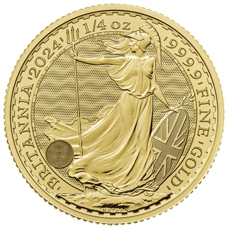 2024 1/4oz Gold Britannia Coin