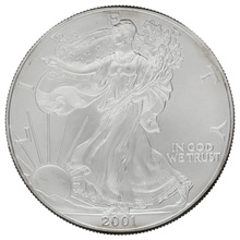 2001 American Silver Eagle Coin 1oz