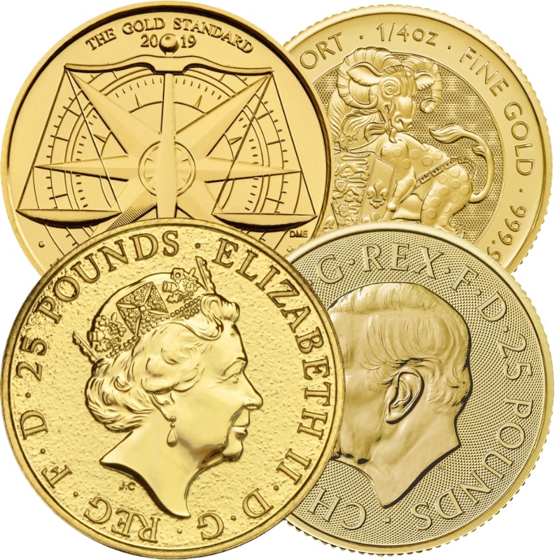 1/4oz CGT-Free Gold Coin (Our Choice)