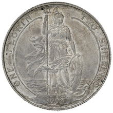 1902 Florin Silver Coin Edward VII
