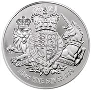 2021 Royal Arms Silver Coin 10oz