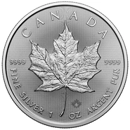 2026 Canadian Silver Maple Leaf Coin 1oz