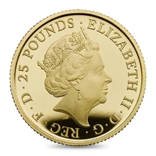 2017 Proof 1/4oz Gold Britannia Coin Boxed