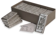25 x 1kg Silver Bars Metalor