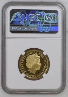 2002 Proof 1/2oz Gold Britannia Coin NGC PF70