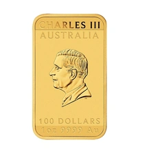 2026 Perth Mint 1oz Dragon Rectangular Gold Bar (Coin)