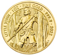 2022 Little John Gold Coin Myths & Legends 1oz