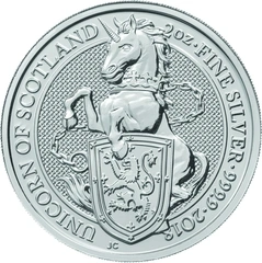 Silver Queen's Beasts