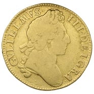 1701 Gold Guinea Coin William III