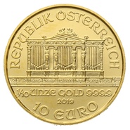 2019 1/10oz Austrian Gold Philharmonic Coin