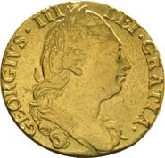 1779 Gold Guinea Coin George III