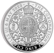 2023 1kg Silver Coronation of King Charles III Proof Coin Boxed