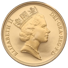 1996 Proof £2 Coin Gold Double Sovereign