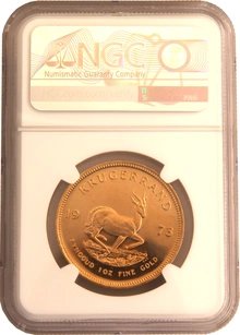 1973 Krugerrand Gold Coin 1oz NGC MS67