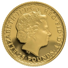 2011 Proof 1/4oz Gold Britannia Coin PCGS PR70