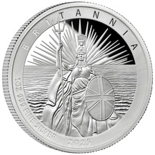 2025 Britannia 1oz Silver Proof Coin Boxed