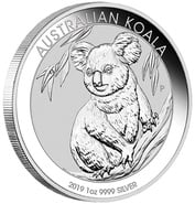 2019 1oz Silver Australian Koala