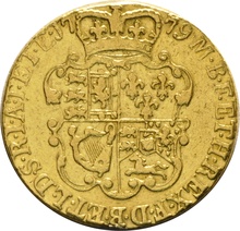 1779 George III Guinea Gold Coin