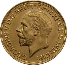 1931 Gold Sovereign Coin George V SA