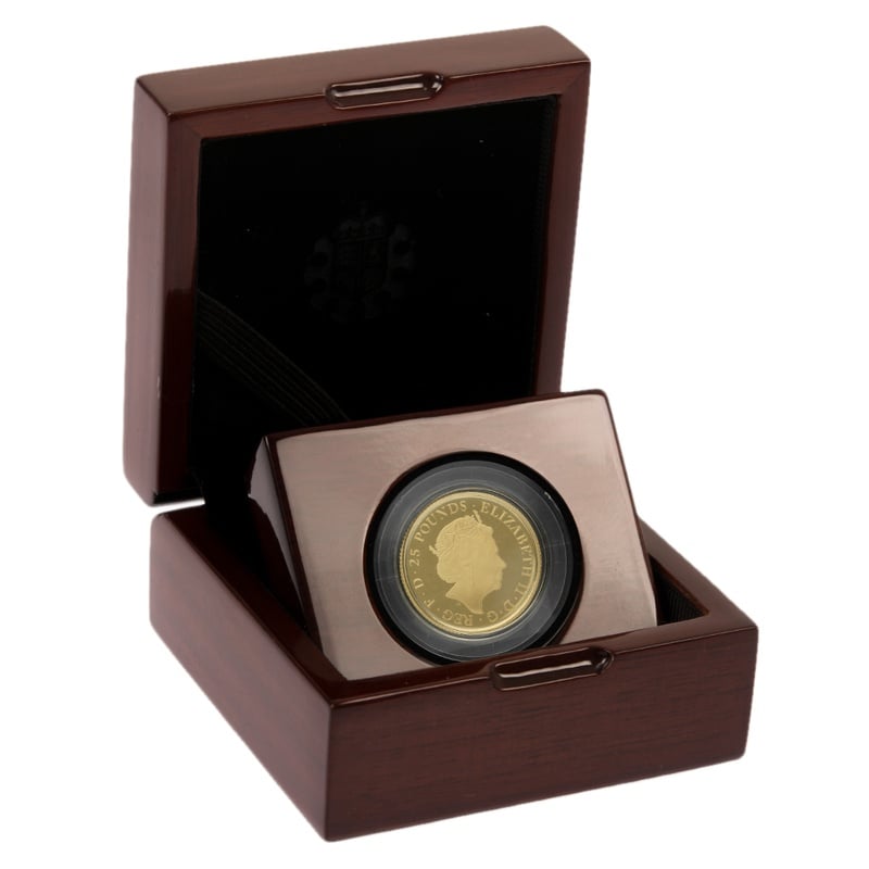 2016 Proof 1/4oz Gold Britannia Coin Boxed