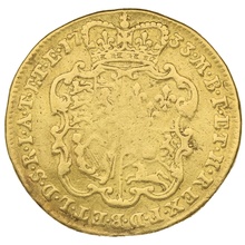 1733 Gold Guinea Coin George II
