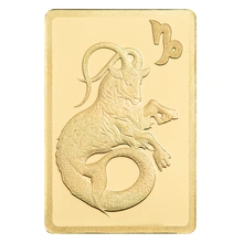 0.5g Gold Bar PAMP Zodiac Capricorn Minted