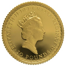 1997 Proof 1/10oz Gold Britannia Coin