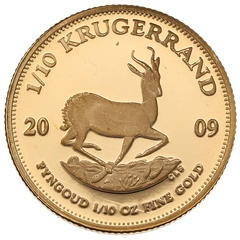 2009 Proof 1/10oz Krugerrand Gold Coin