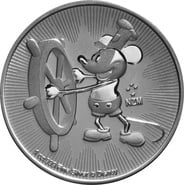 2017 Steamboat Willie Silver Coin 1oz