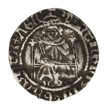 1509-26 Henry VIII Hammered Silver Sovereign Penny mm Castle