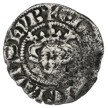 1272-1307 Silver Half Penny Coin Edward I Hammered