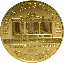 2017 Austrian Gold Philharmonic Coin 1oz