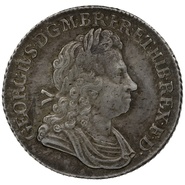 1723 George I Silver Shilling SCC - Very Fine